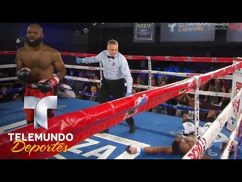 Golpes y nocuauts al por mayor en Boxeo Telemundo | Boxeo | Telemundo Deportes