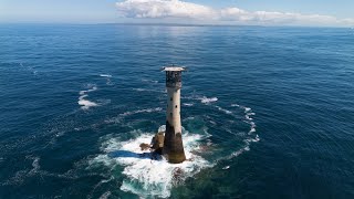 LIVING IN THE MIDDLE OF THE ATLANTIC OCEAN (WOLF ROCK LIGHTHOUSE)