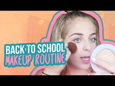 MY BACK TO SCHOOL MAKEUP ROUTINE | Baby Ariel