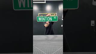 Making a Double Sided Street Sign