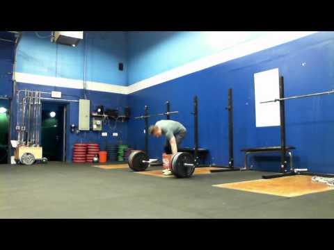 Training Week 16: Day 3: Snatch Singles @ 89% of 1 RM (Round 1) (05/07/2015)