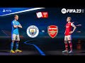 FIFA 23 - Manchester City vs. Arsenal | FA Community Shield 2023 Final | PS5™ Gameplay [4K60]