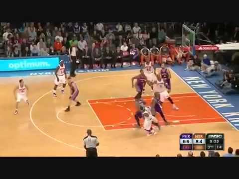 PJ Tucker Plays Solid Defense on Carmelo Anthony (Suns vs. Knicks 2/1/13 )