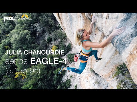 Julia Chanourdie sends EAGLE-4 (9b - 5.15b)