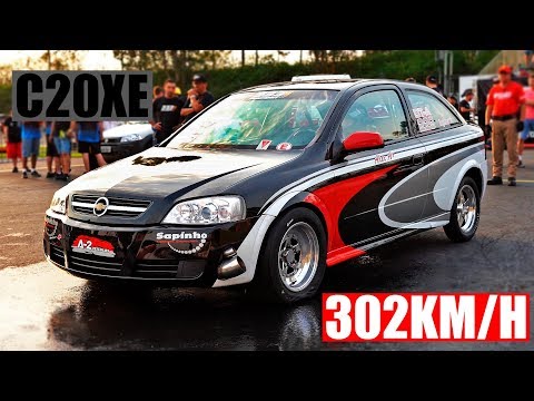 ASTRA C20XE NO BRASIL A 302km/h em apenas 402m 🚀