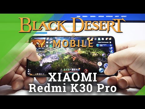 Xiaomi Redmi K30 Pro Black Desert Mobile & Settings Presentation
