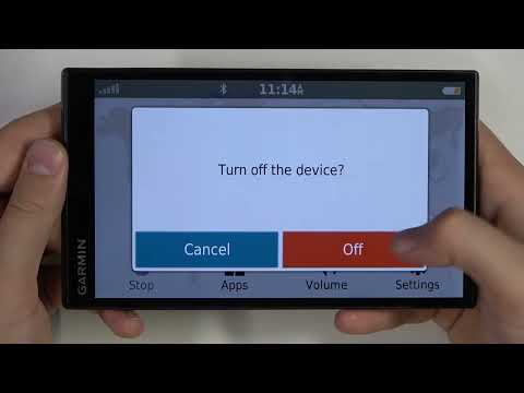 How to Power On and Off GARMIN DriveSmart 55 - Force Restart Garmin Car  Navigation to Fix It