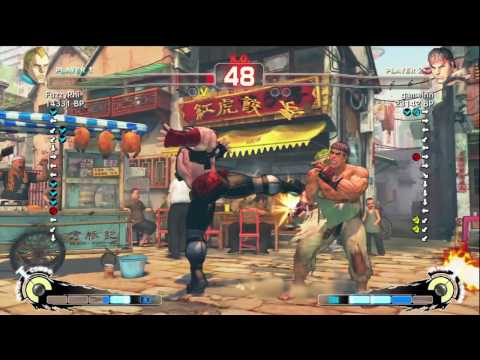 SSFIV Online: Daigo (Ryu) vs FuzzyPhi (Abel) TRUE-HD QUALITY