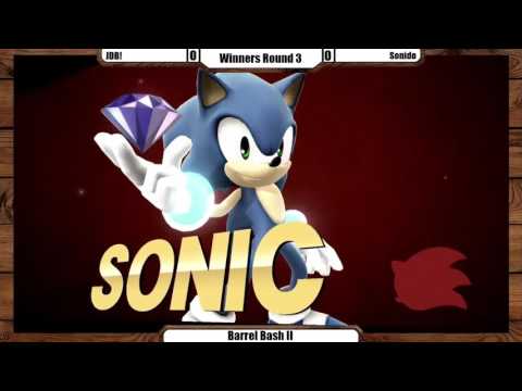BSS Barrel Bash 2 (Smash 4 Singles) - Sonido vs JDB!