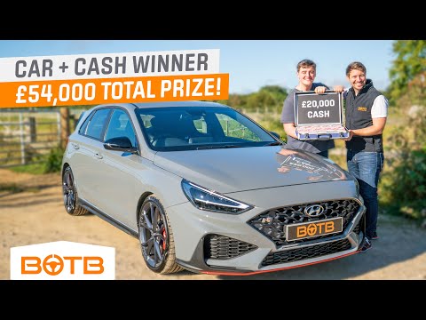 £54,000 Total Prize! NEW HYUNDAI I30N PERFORMANCE | BOTB Winner Joe Knight