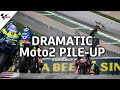 Scary Moto2 Crash From Every Possible Angle 2020 AustrianGP