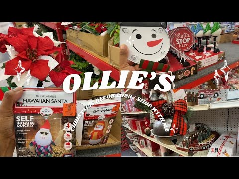 OLLIE'S CHRISTMAS DECOR 2023 | OLLIE'S SHOP WITH ME 2023