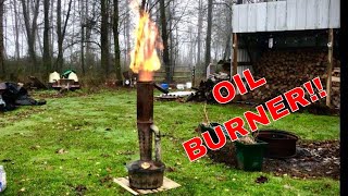 Lighting my Smudge Pot Orchard Heater! Chloofer!