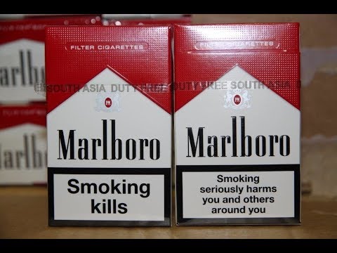 Обзор швейцарского Marlboro из duty free