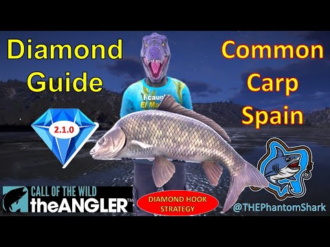 Common Carp Spain Diamond Guide! Top Hotspot Spain Aguas Claras Reserve Call of the Wild: The Angler