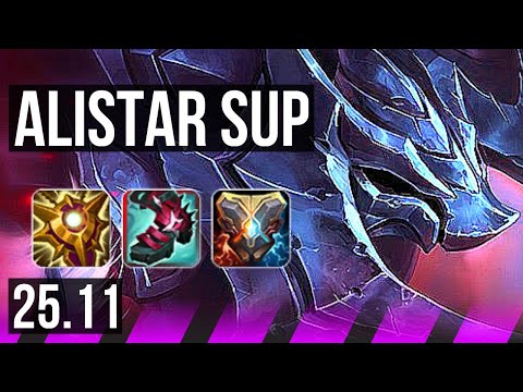 ALISTAR & Ezreal vs SENNA & Jhin (SUP) | KR Grandmaster | 25.11