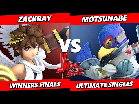 Winner! N2 Winners Finals - Zackray (Pit) Vs. Motsunabe (Falco) SSBU Ultimate Tournament