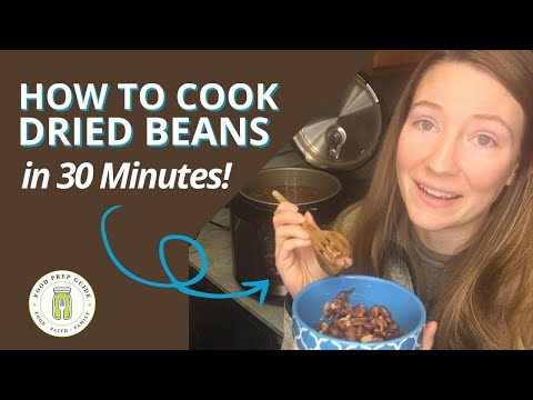 Cook Dried Beans FAST | Pantry Challenge Day 25 | Month Without Grocery Store #threeriverschallenge