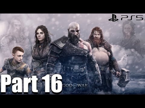 GOD OF WAR RAGNAROK Walkthrough Gameplay Part 16 Hunting For Solace - No Commentary (PS5)