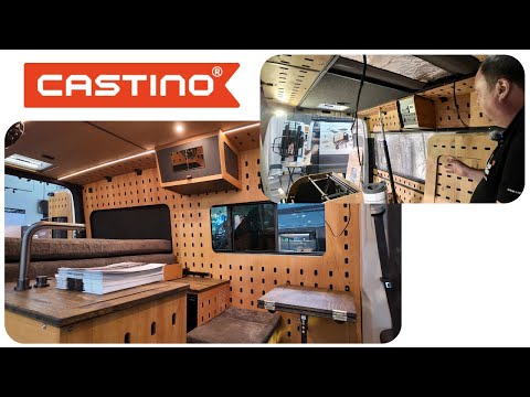 Castino/Cargo Clips: Der Ausbau mit Lochplatten - entweder selbst ausbauen oder ausbauen lassen