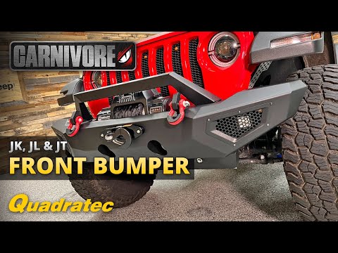 Carnivore Front Bumper for Jeep Wrangler JK, JL & Gladiator JT