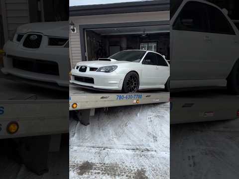 Time to upgrade the original motor on my Hawkeye STi! #subaru #ej25 #wrxsti