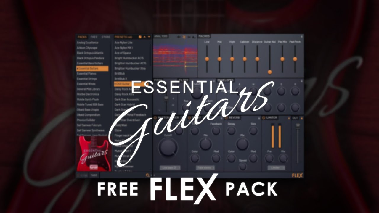 FLEX | Essential Guitars & Essential Bass Guitars (FREE)