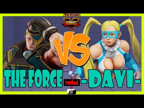 SFV CE 🌟 TheForce (Ed) VS (R.mika) -Davi- 🌟 Street Fighter V 🌟