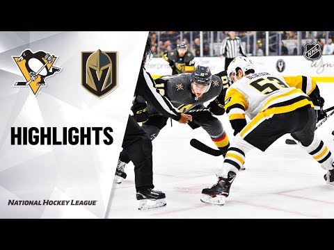 NHL Highlights | Penguins @ Golden Knights 1/7/20