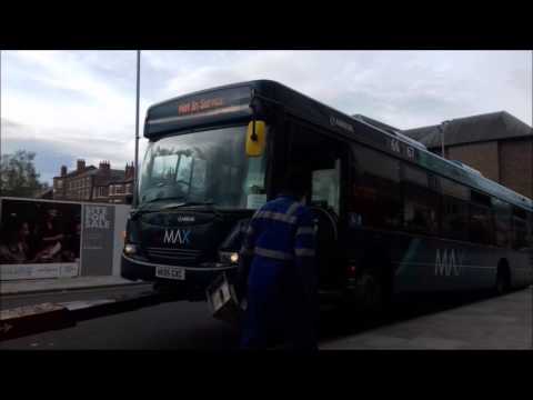 BREAKDOWN!!! BROKEN DOWN SCANIA CN94UB OMNICITY NK05GXC/4649/ GETS TOWED AWAY!!!