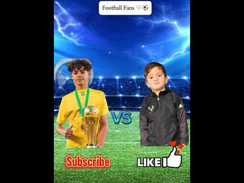 Thiago Messi VS Ronaldo Junior ??❤️⚽️