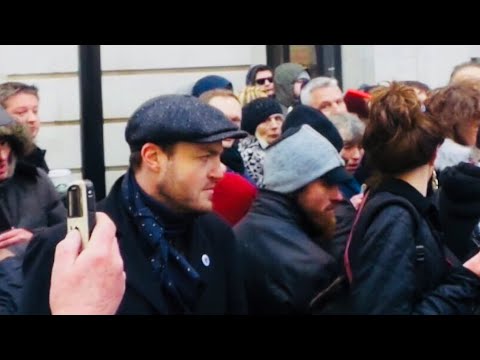 Tom Burke in London 24 02 2018