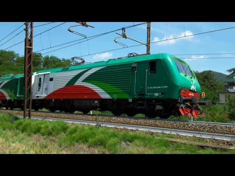 IL LIS DELLE E 464 FER  IN TRANSITO A RIGOROSO (AL) 15 - 7 - 2017