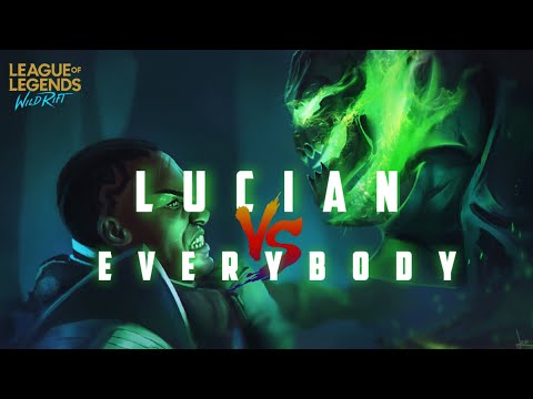 LUCIAN WILD RIFT | ADC | LUCIAN VS  EZREAL | WHO BETTER?!!
