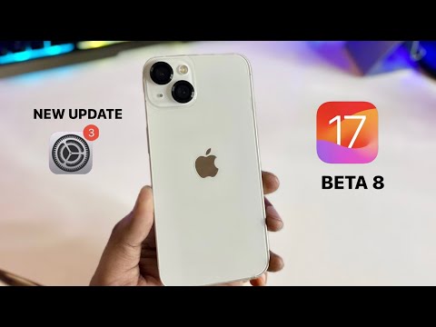 iPhone 13 - New update iOS 17- (BETA 8) New Features + Changes