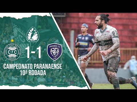 Gols e lances de Coritiba x Cianorte