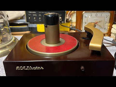 Repair and Restoration of an RCA Victor 45-J, 1950 Part 1