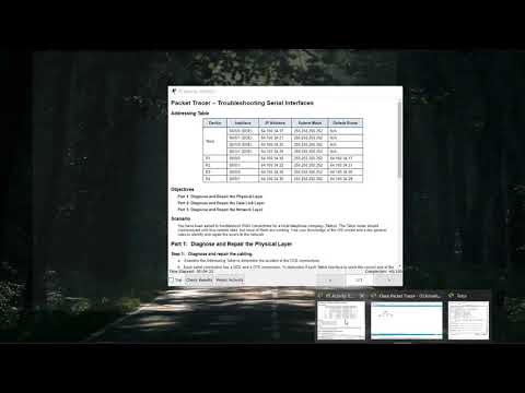 2.1.2.5 Packet Tracer - Troubleshooting Serial Interfaces