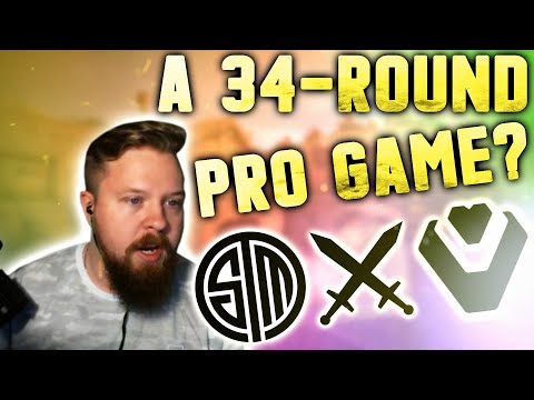 REACTING TO THE BEST GAME IN VALORANT YET (TSM VS SENTINELS)