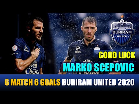 "Marko Scepovic" All & Amazing goals for Buriram United 2020.