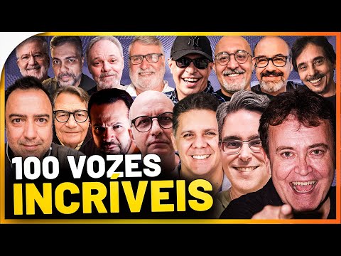 100 Best VOICE ACTORS in Brazil and Their VOICES #1