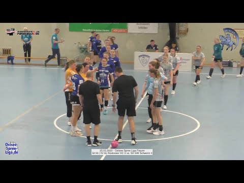 32:33 (15:16) Rostocker HC II vs. SV GW Schwerin II - 25.03.2023