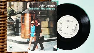 John Lennon - Watching The Wheels / Yoko Ono - Yes, I'm Your Angel - Single Vinyl 7" Unboxing