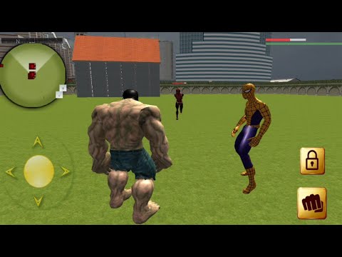 Incredible Monster & Spider Hero City Gangster Battle | Superheroes Escape - GamePlay