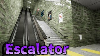 【Escalator】このエスカレーターから異変を探せ...【8番出口パロディ】