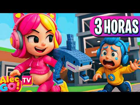 MINHA MÃE GRÁVIDA ROUBOU MEUS BRAINROTS! 🤰🧠😱 + Roblox Steal a Brainrot e +3 HORAS ( Alec GO! #TV)