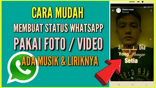 Download lagu Cara membuat status WA pakai foto ada musik dan lirik lagunya mp3 Download lagu Cara membuat status WA pakai foto ada musik dan lirik lagunya mp3