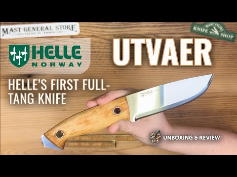 Helle | Utvær Knife | The First Full Tang Bushcraft Knife from Helle!