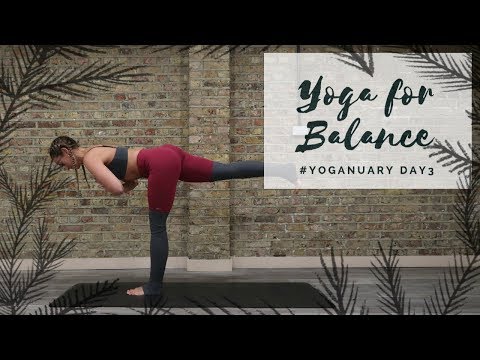 DAY 3: YOGA FOR BALANCE | Yoganuary Yoga Challenge | CAT MEFFAN
