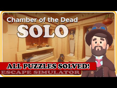 CHAMBER OF THE DEAD (All Puzzles Solved!) in Escape Simulator | Full Commentary & Walkthrough!